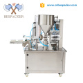 Factory price drinking water paper cup cup filling and sealing machine